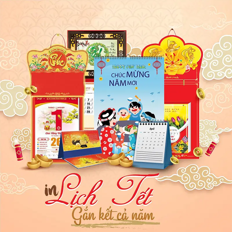 in lịch