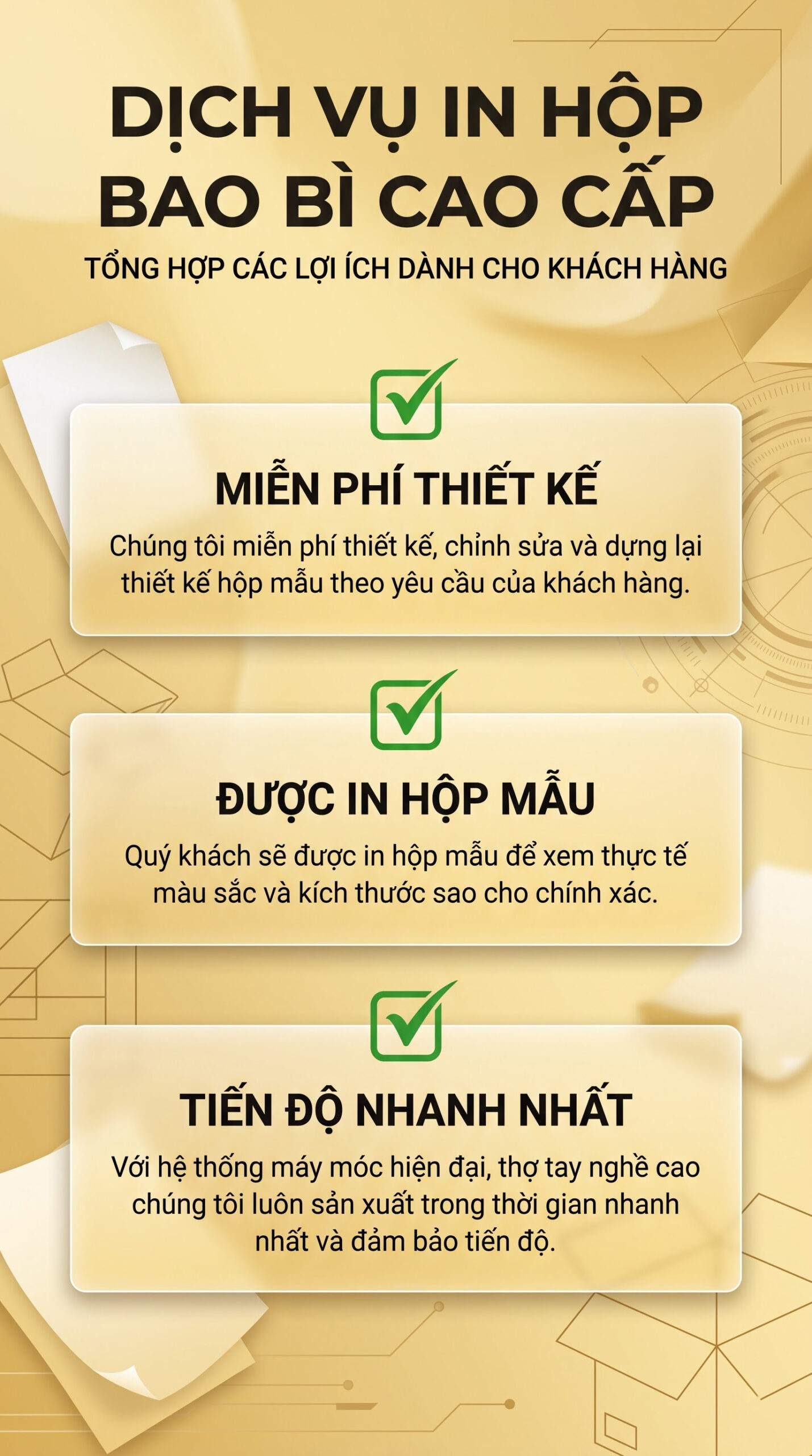 in hộp giấy